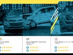 Resultados Latin NCAP: Toyota Hilux, Nissan Frontier y Chevrolet Cruze